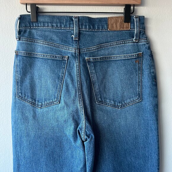 Madewell The Perfect Vintage Straight Leg Jean Size 27 Women's Medium Wash Denim - Picture 5 of 10